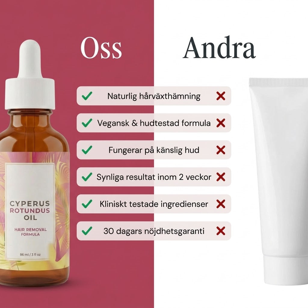 Deva™ Hårborttagningsolja – Naturligt len hud utan rakning