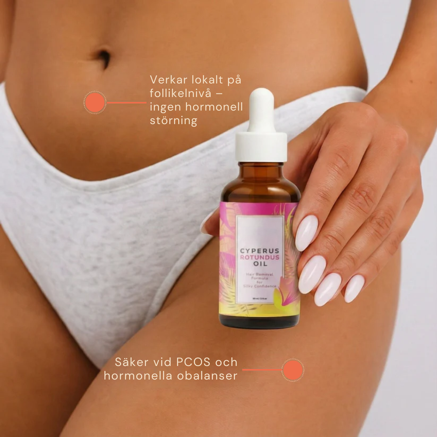 Deva™ Hårborttagningsolja – Naturligt len hud utan rakning